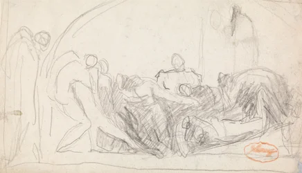 Studio di composizione di figure 22